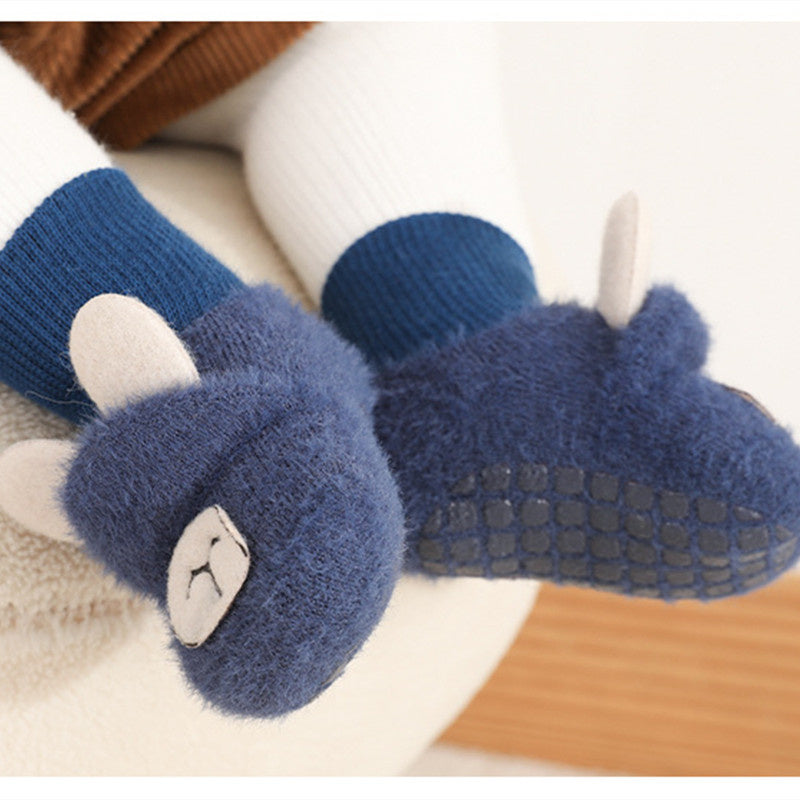 Thick Warm And Non-slip Cartoon Socks