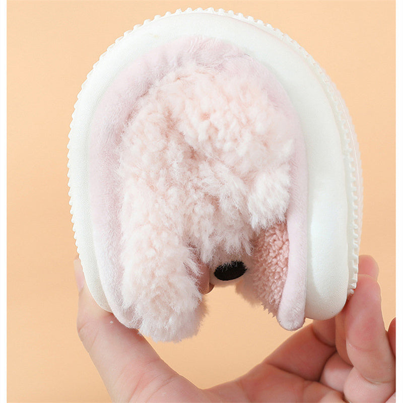 Cotton slippers at home warm anti - slip