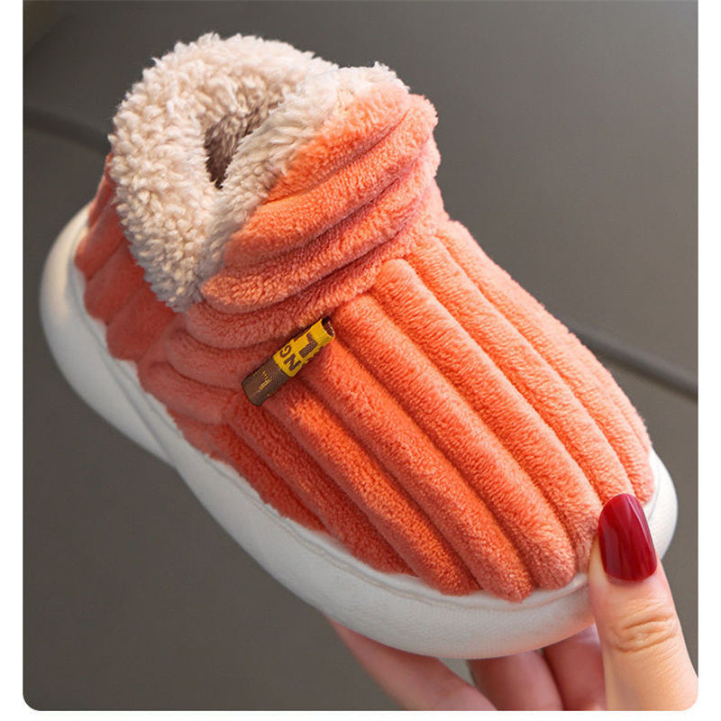 Children's Non-slip Woolen Cotton Shoes