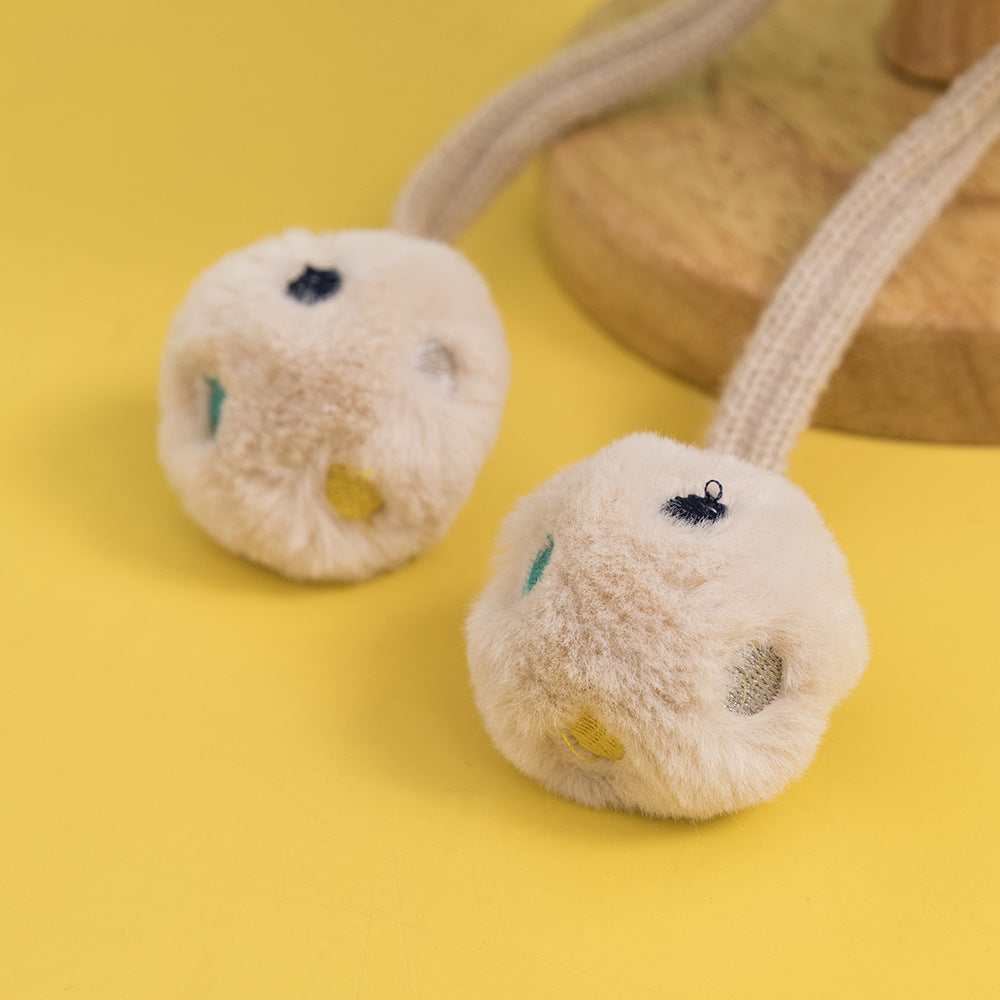 Two-piece Strawberry Ear Scarf