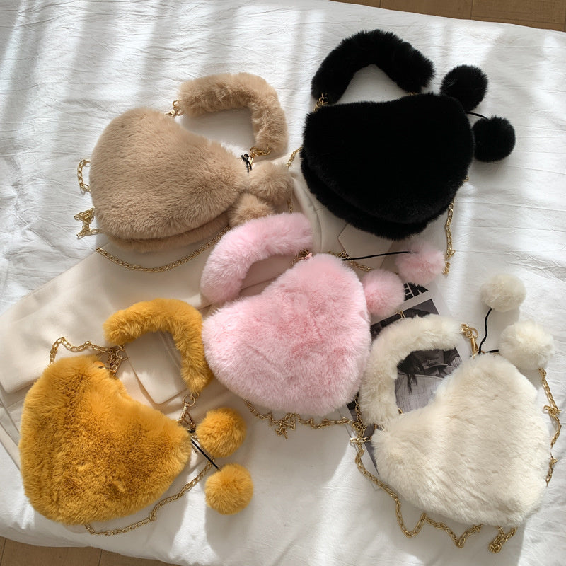 Personalized love one shoulder carrying large capacity cross-body bag