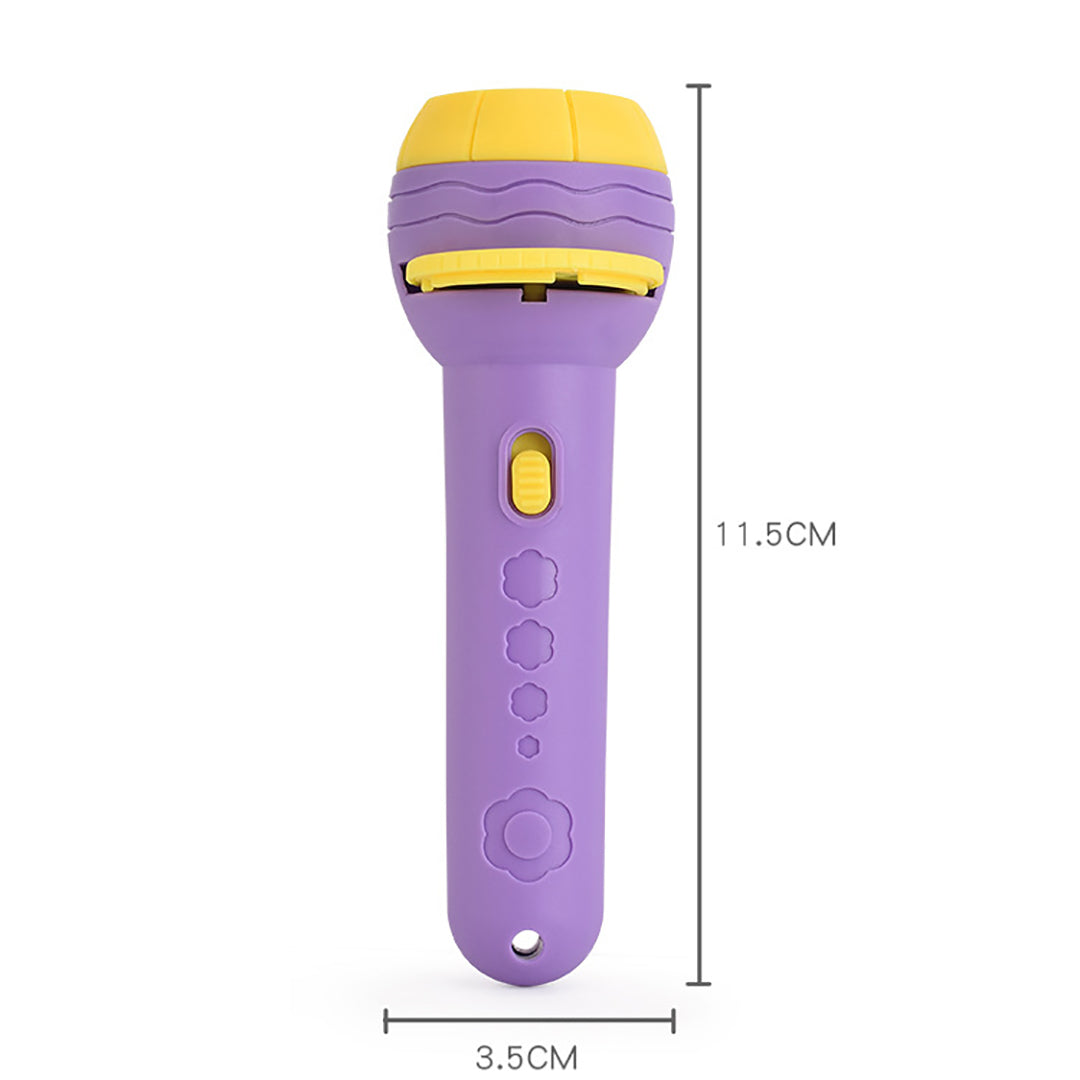 Children Early Education Flashlight Various Cartoon Patterns Projector