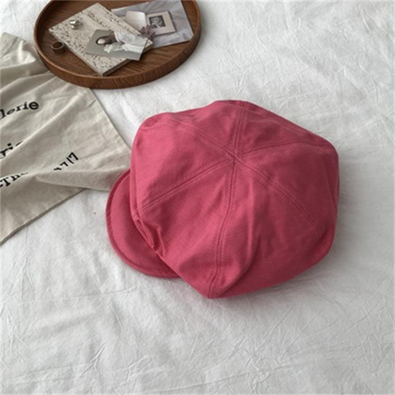 Retro Art Clouds Show Thin Painter Hat