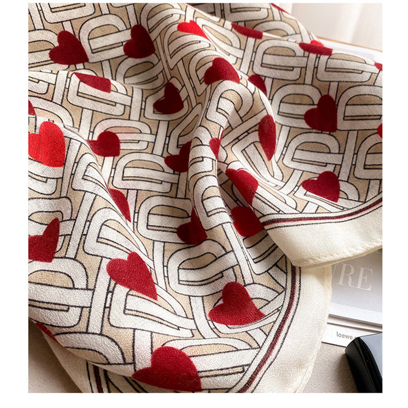 Love Beach Multi-Function Silk Scarf