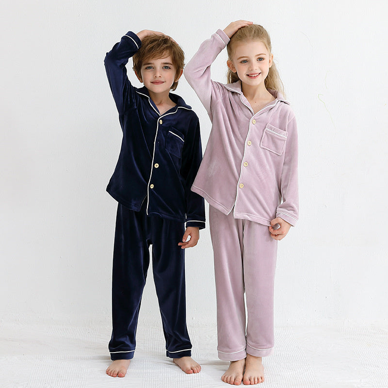 Children's Long Sleeve Pajamas For Boy and Girl
