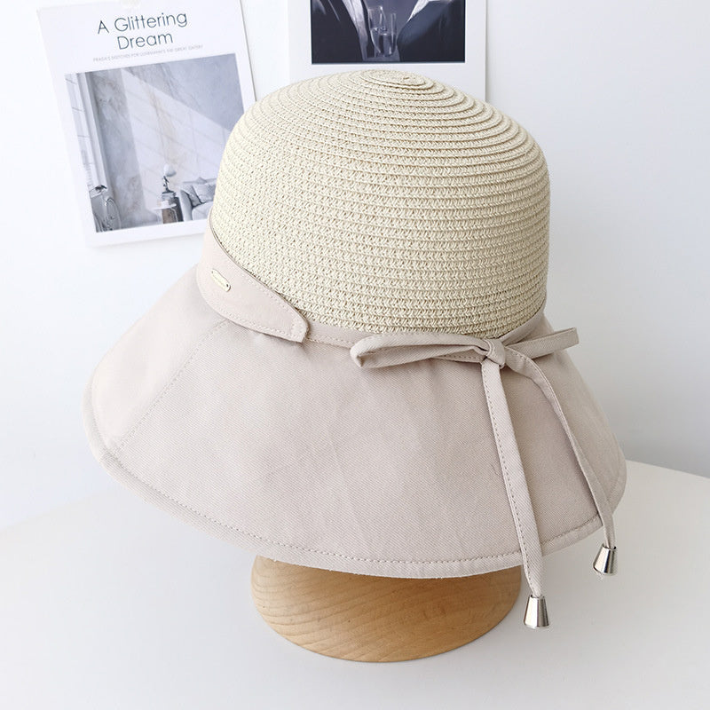 Folding fisherman's hat for sun protection