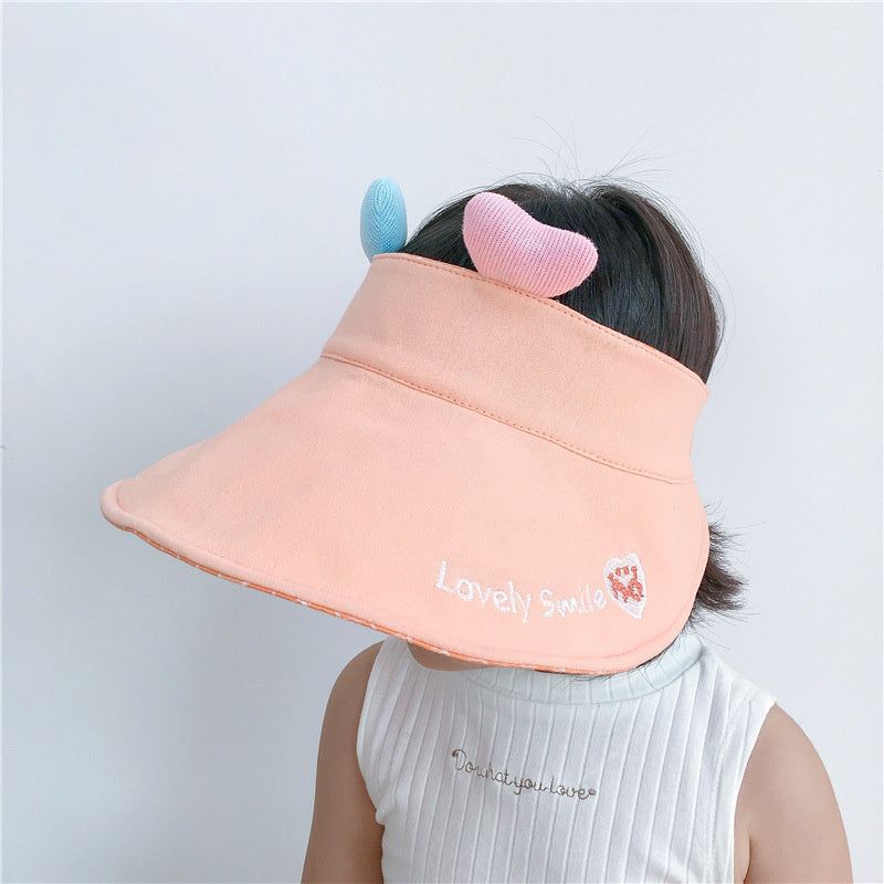 Baby Hearts cute cartoon Fisherman hat