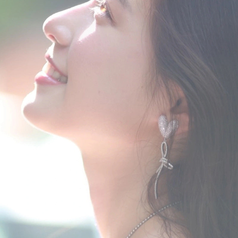 Pink Love Confession Balloon Earrings