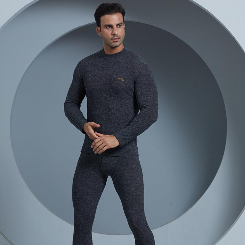 Mid Collar Thermal Underwear Set