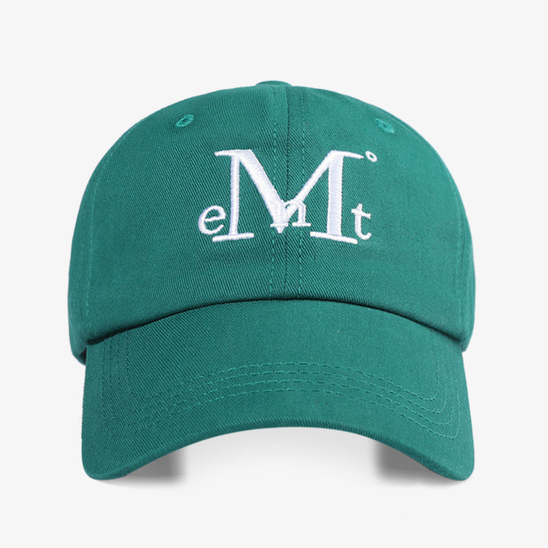 Monogrammed softtop matching baseball cap