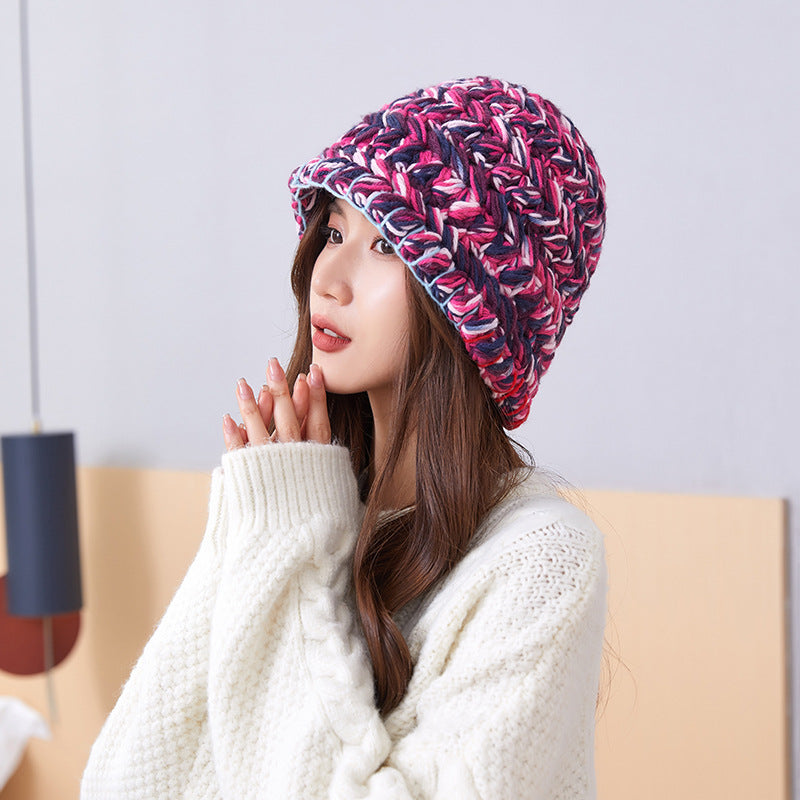 Colorblock Knitted Hat