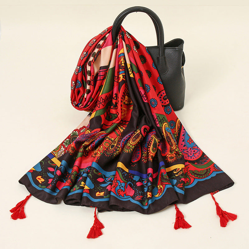 Vintage Bohemian Style Scarf