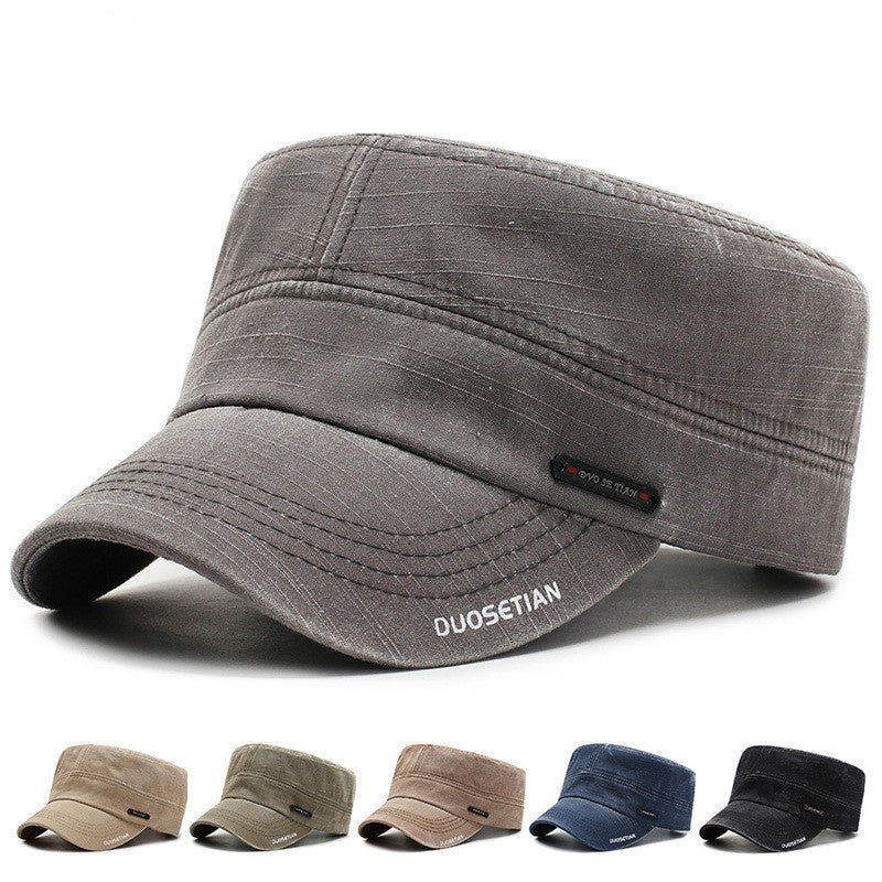 Casual Fashion Out Sunshade Fishing Flat Top Hat