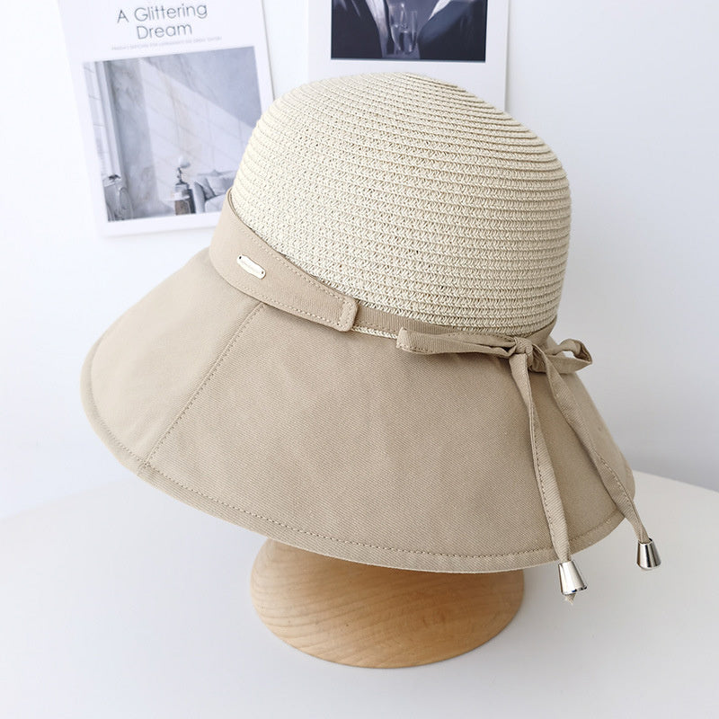 Folding fisherman's hat for sun protection