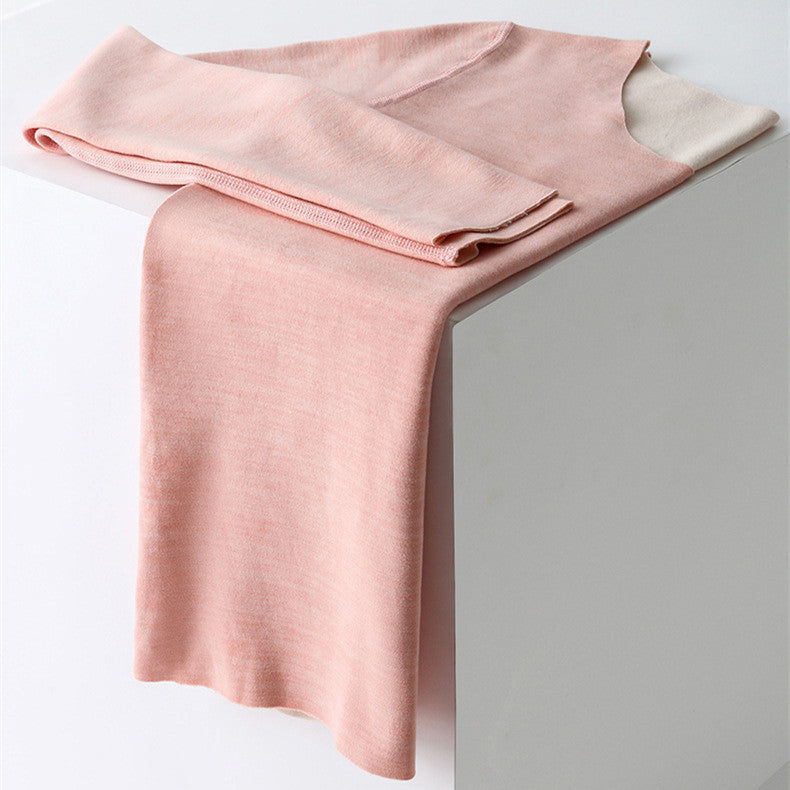Non-marking Long Sleeve Thermal Underwear For Women