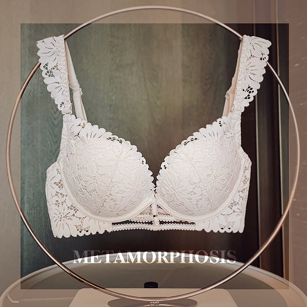 Ziibras™ Sexy Lace Floral Non-Wired Bra