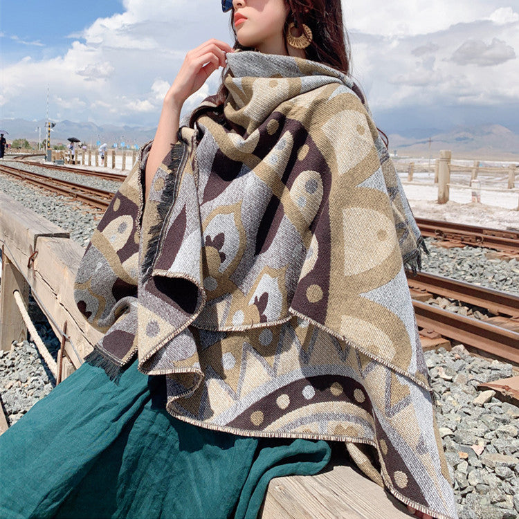 Bohemian Scarf For Travel and Office