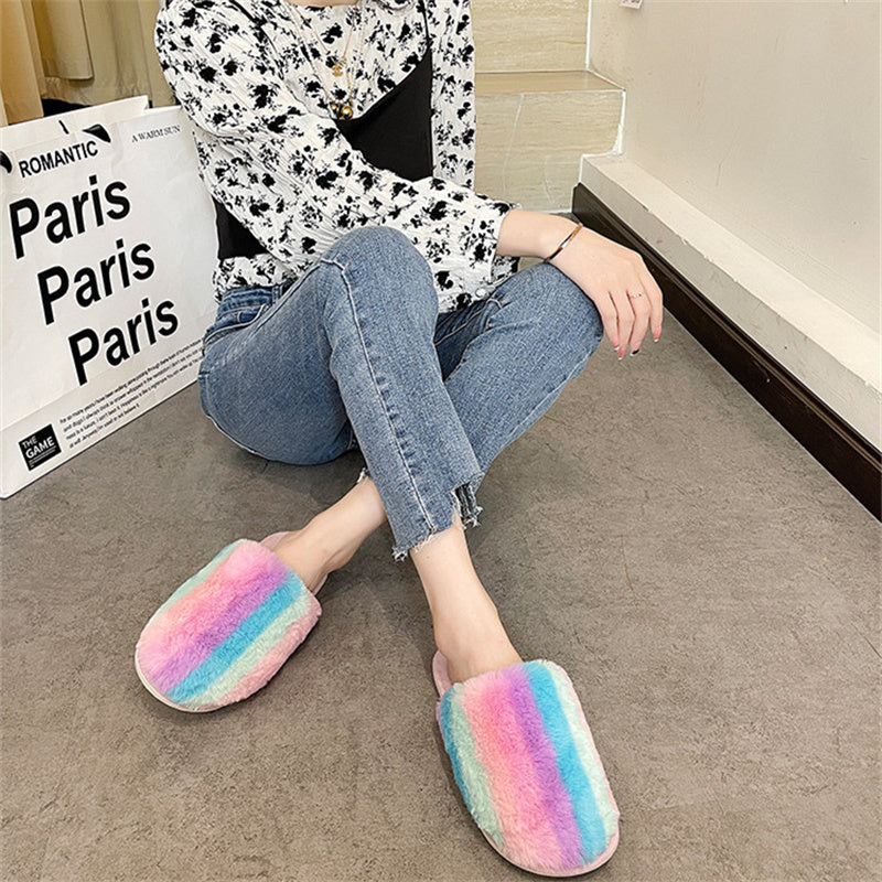 Winter new home head warm plush lady cotton mop