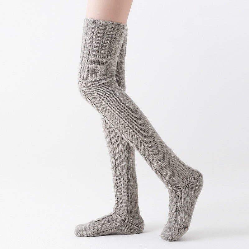 Winter Long Socks High Women  Stocking
