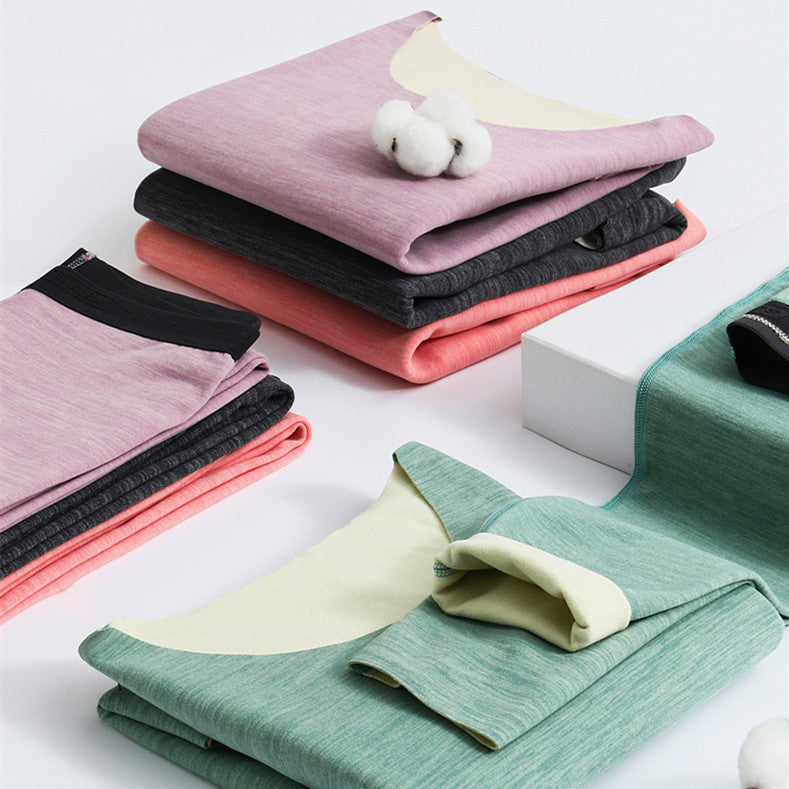 Non-marking Long Sleeve Thermal Underwear For Women