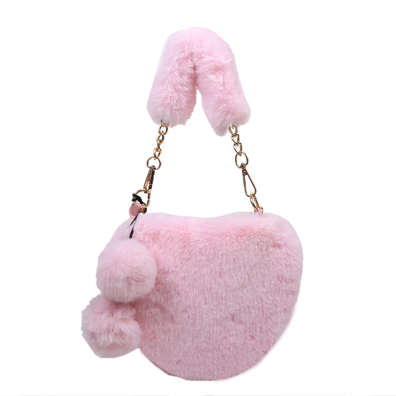 Personalized love one shoulder carrying large capacity cross-body bag