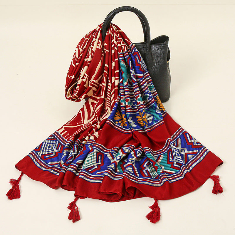 Vintage Bohemian Style Scarf