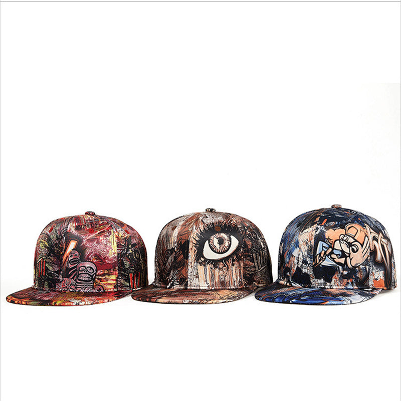 European And American Graffiti Personality Hip Hop Cap