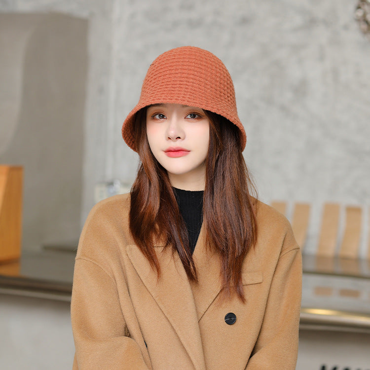 Winter Knitted Bucket Hat