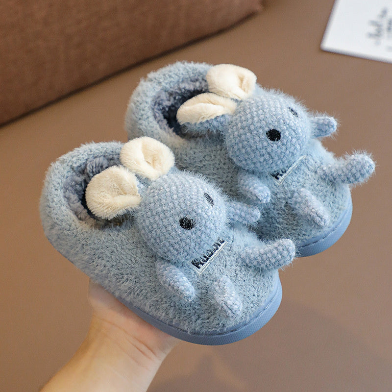 Children's Cartoon Non-slip Thick Padded Shoes