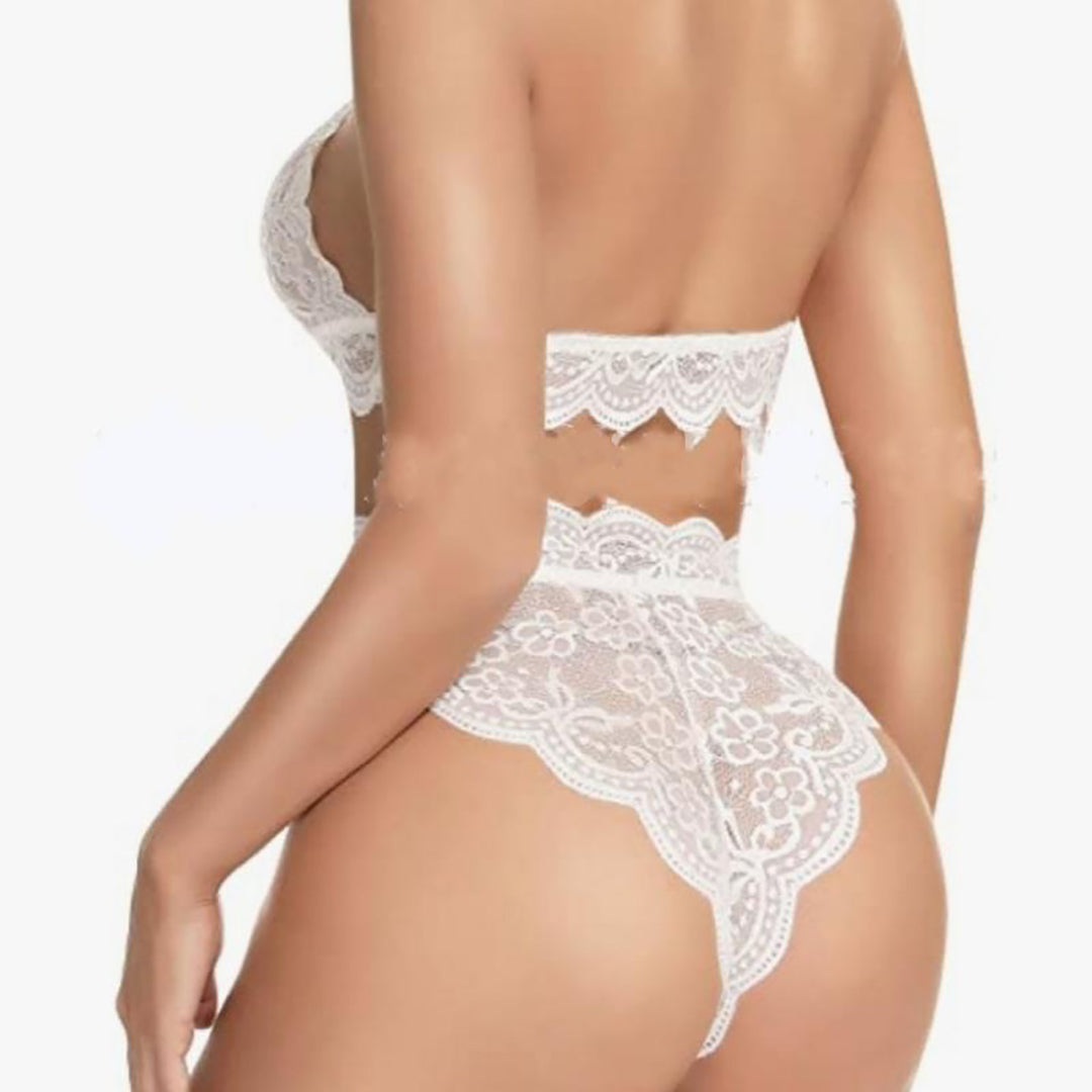 Sexy Women Lace Backless Bra Sets