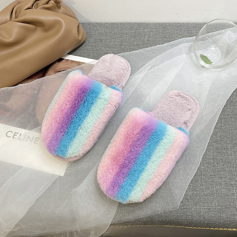 Winter new home head warm plush lady cotton mop