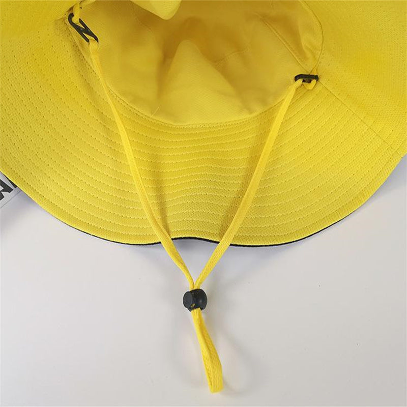 Stylish double sided fisherman hat with large eaves for sun shading