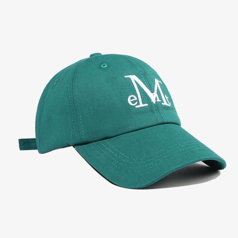 Monogrammed softtop matching baseball cap