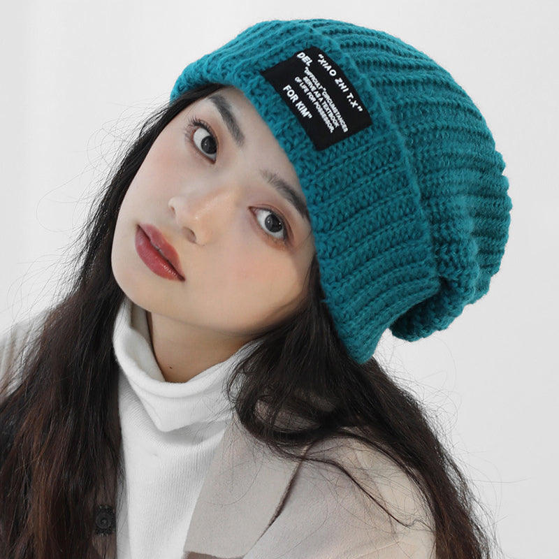 Winter Warm Thick Wool Knitted Hat