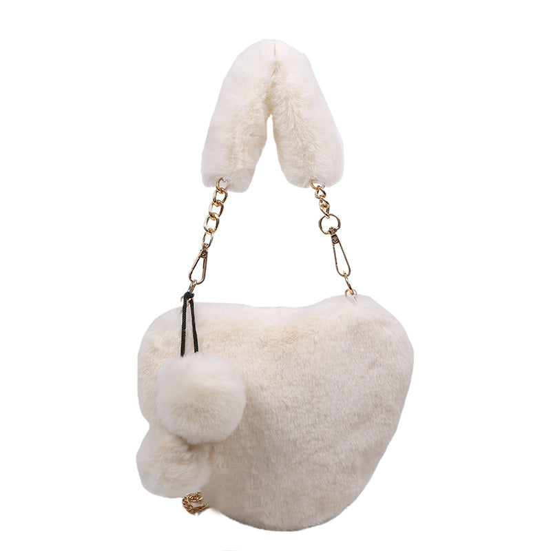 Personalized love one shoulder carrying large capacity cross-body bag