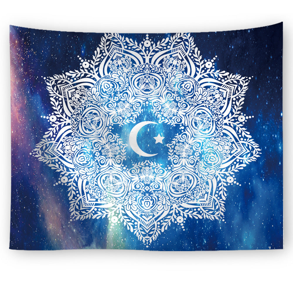 Sky Print Tapestry Beach Towel Blanket for Home and Outdoor