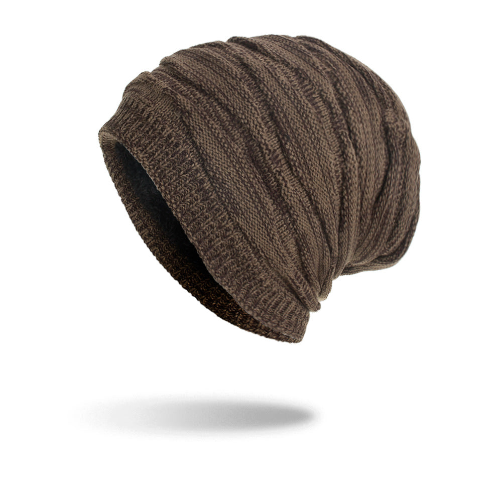 Winter Warm Diamond Knitted Hat For Outdoor