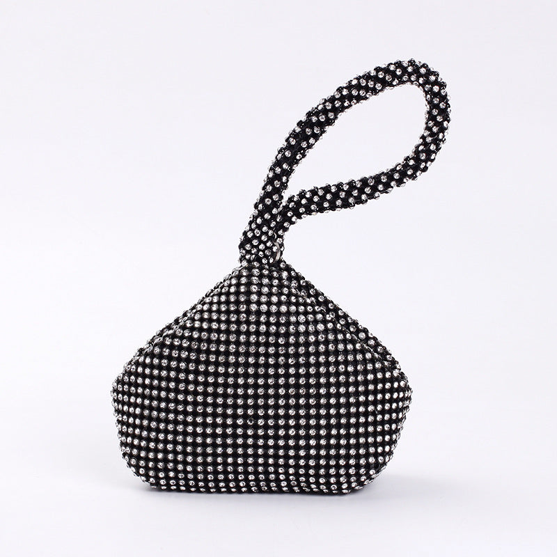 Fashionable Portable Rhinestone Mini Handbag Party Essential