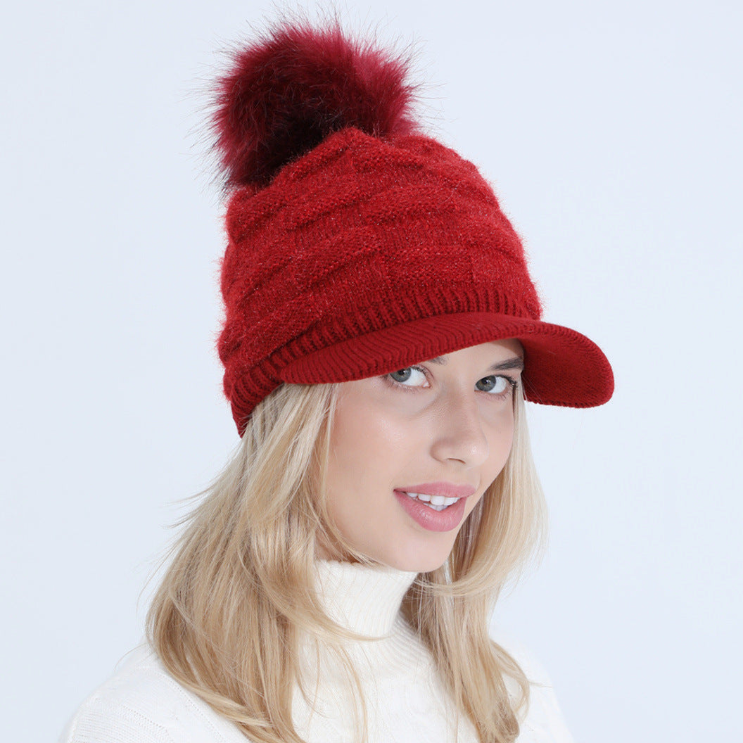 Breathable Warm Knitted Cap For Cold Weather