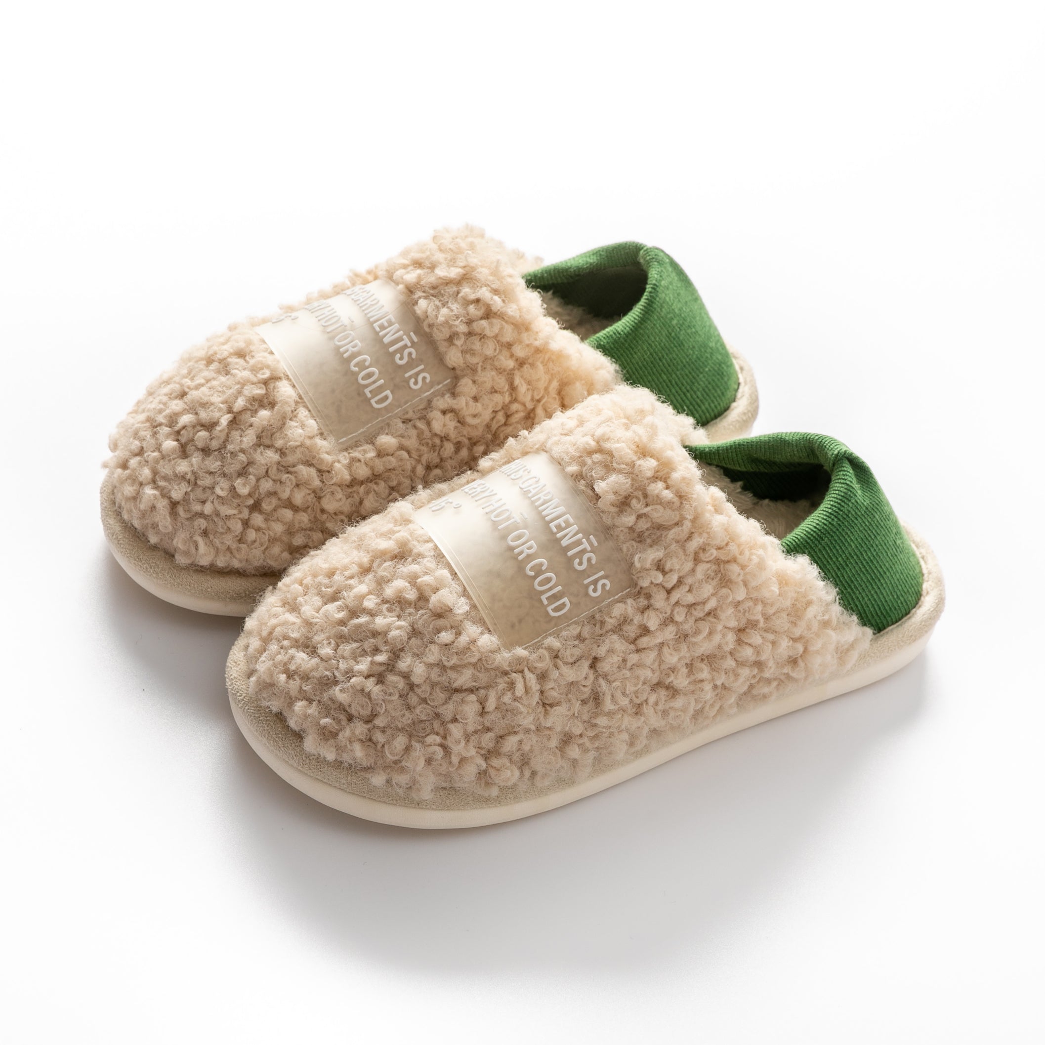 Winter Couples Home Soft Bottom Non-slip Warm Plush Slippers