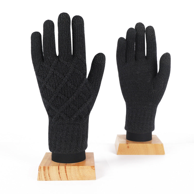 Windproof Knitted Touchscreen Warm Gloves