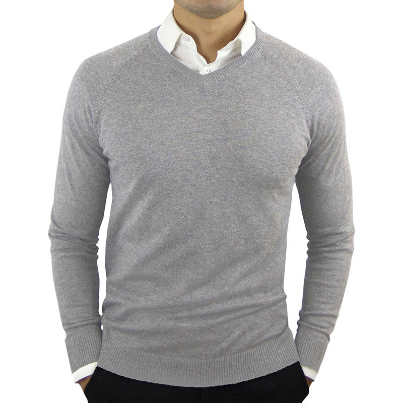 V Neck Sweater Pullover Shirt
