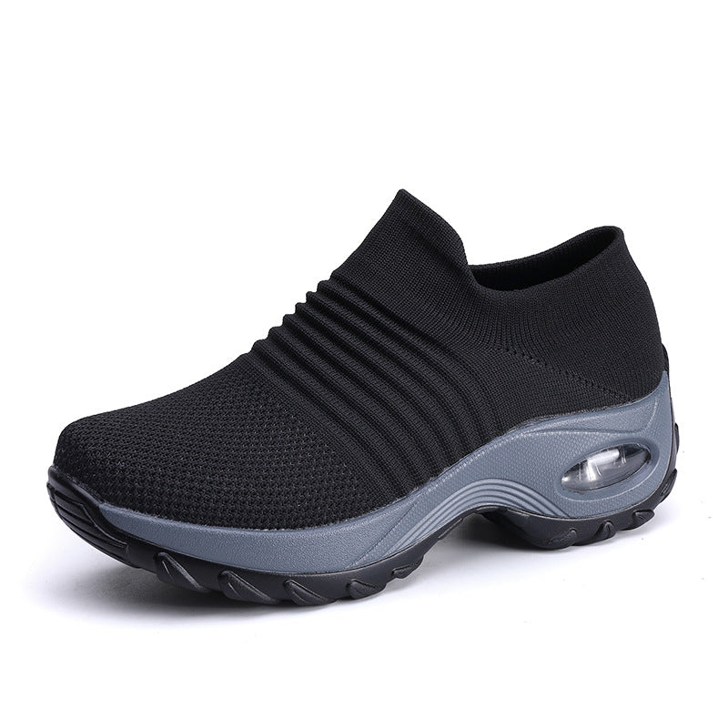 Air Cushion Socks Shoes Flying Knit Sneakers