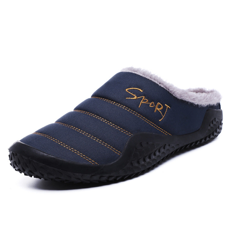 Winter Men Casual Cotton Slippers