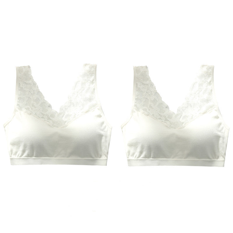 Sexy Back Wireless Lace Bra (S -XL)