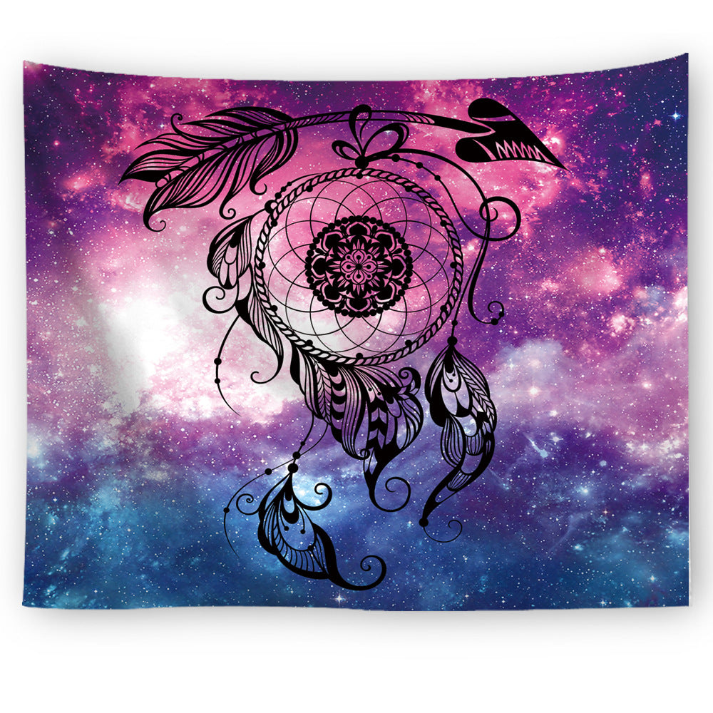 Sky Print Tapestry Beach Towel Blanket for Home and Outdoor