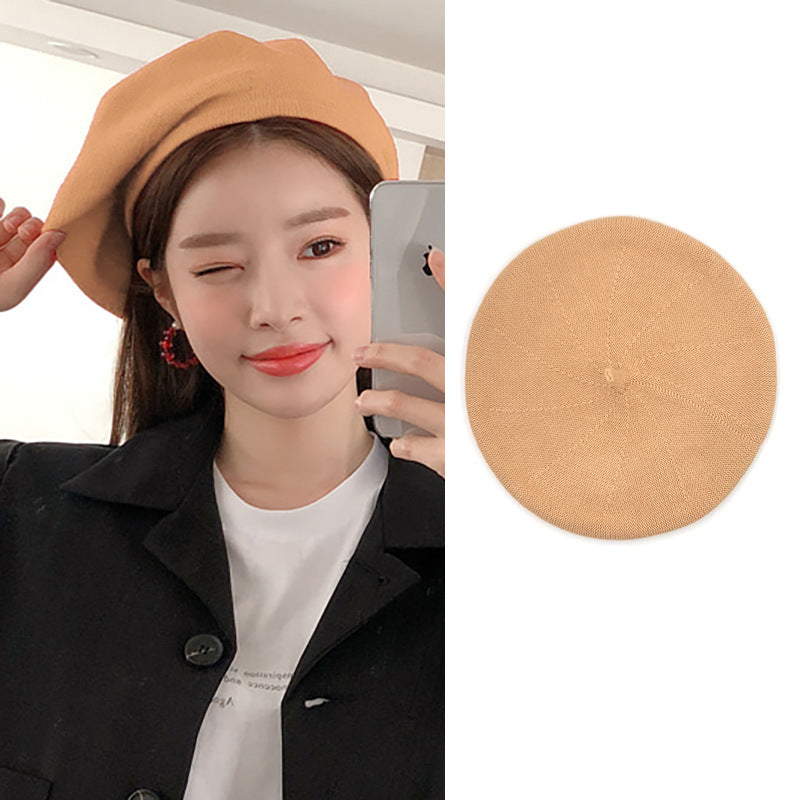 All Match Thin Breathable Beret Hat