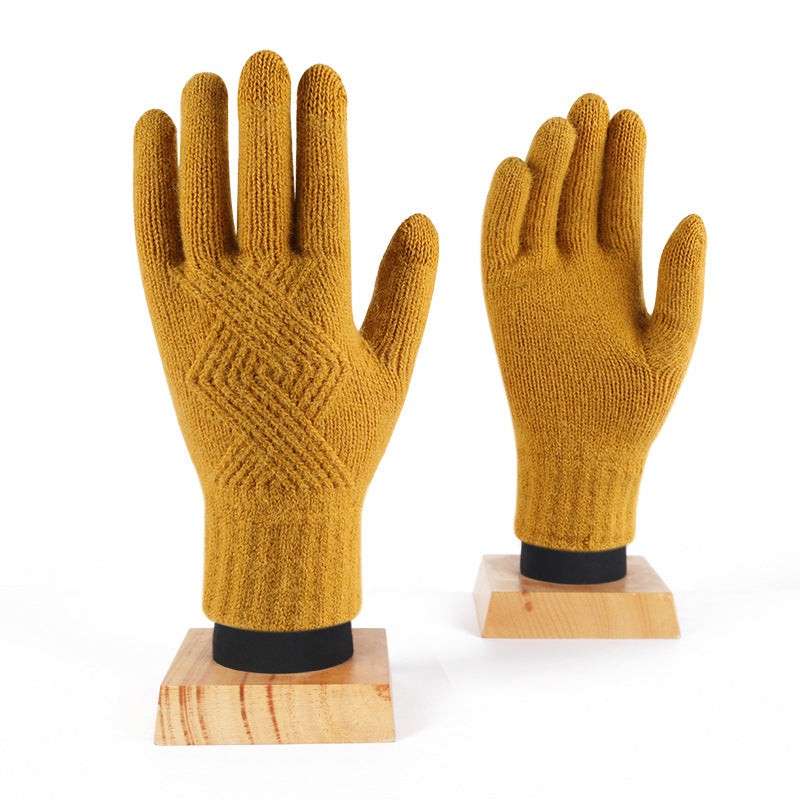 Winter Knitted Windproof Touchscreen Warm Gloves