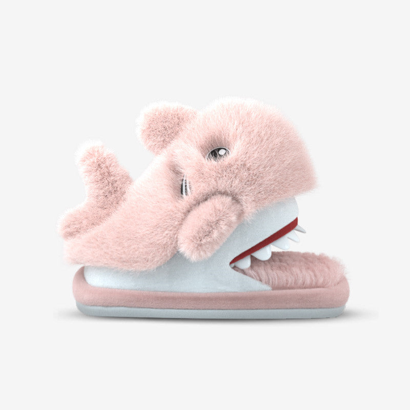 Winter Shark Slippers For Home