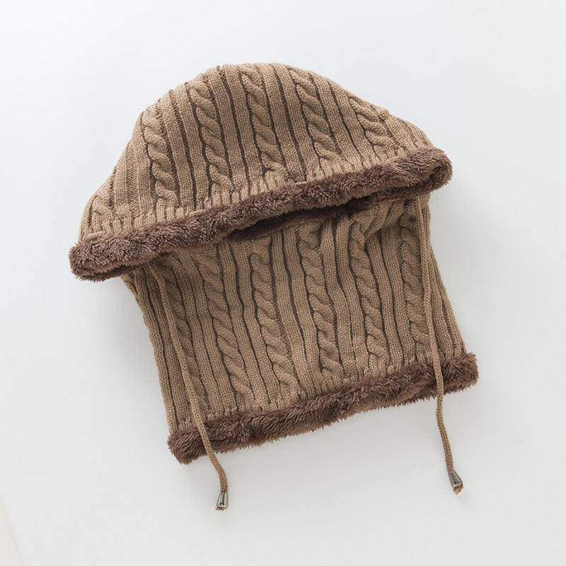Ziibras™ Adjustment Knitted Scarf Ear Hat